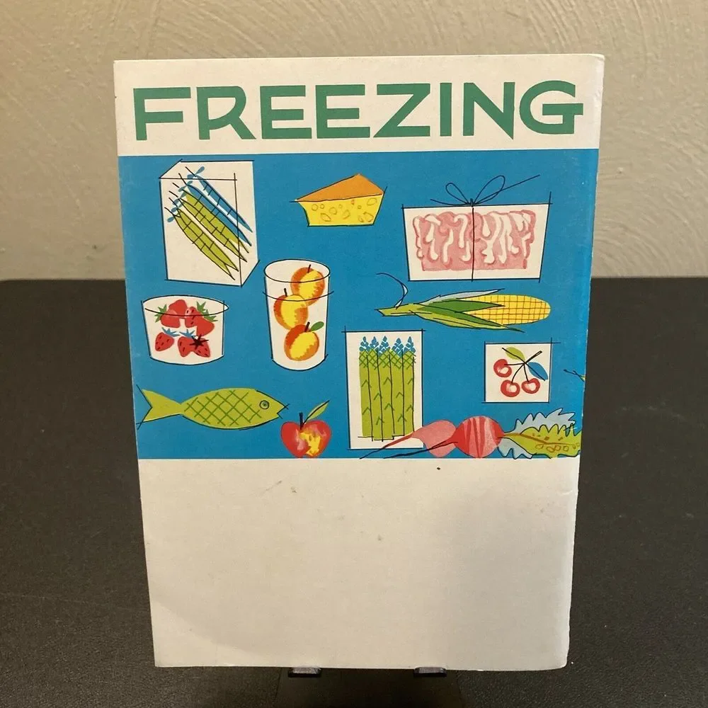 Freezing Foods‎ at Home Shirley Rolfs Meidinger 1963 Vintage Paperback